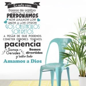 En esta casa somos un equpio