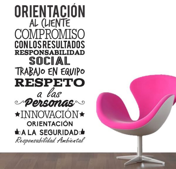Valores de la empresa