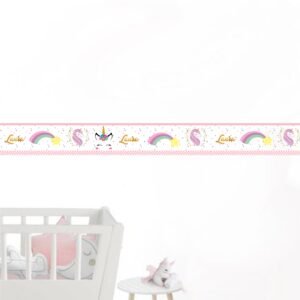 Cenefa Unicornio(nombre personalizado)
