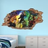 Pared rota pared avengers infinity war 1