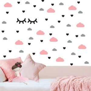 Pestañas Nubes y Corazones