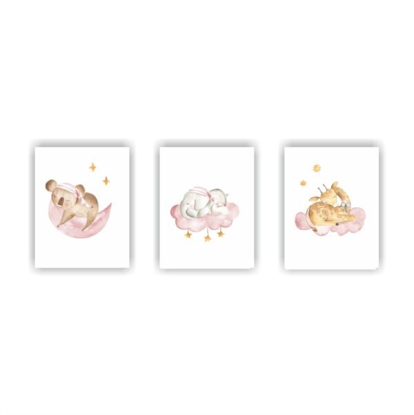Retablos Animalitos en Nube