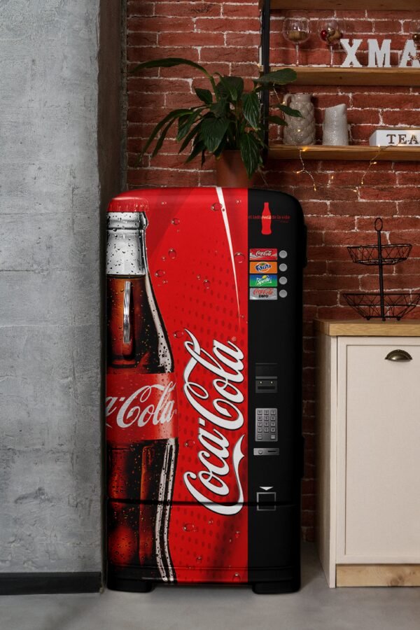Vinilo Nevera Coca Cola