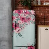 Vinilo Nevera Flores