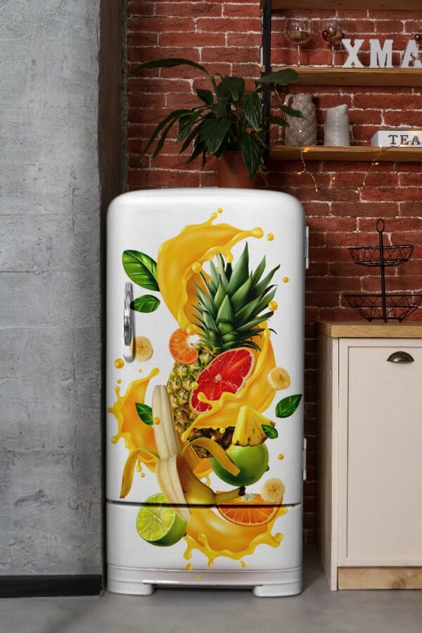 Vinilo Nevera Frutas 4