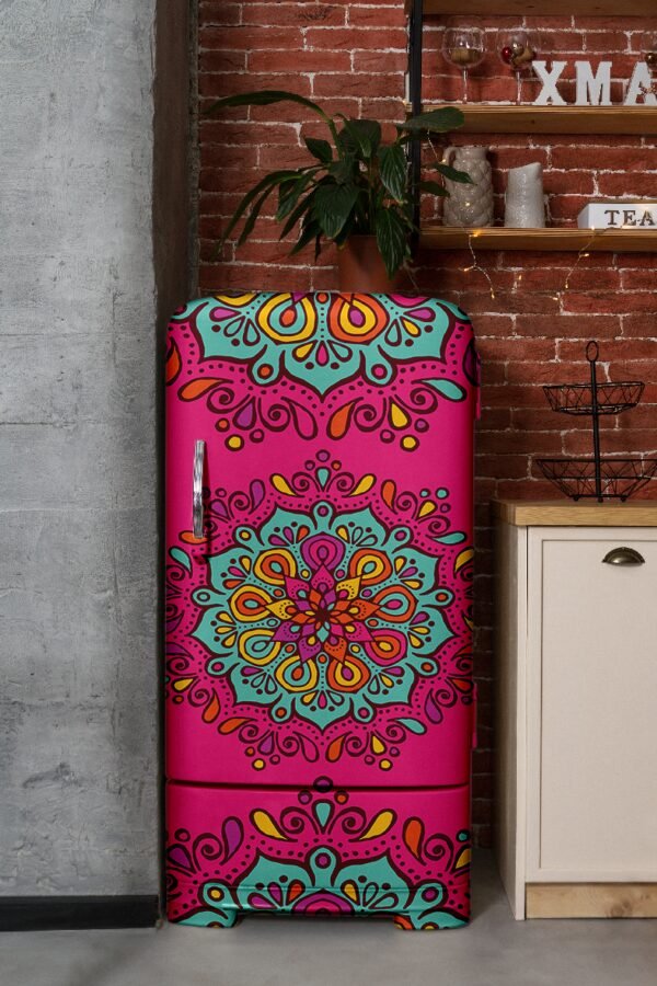 Vinilo Nevera Mandala 2