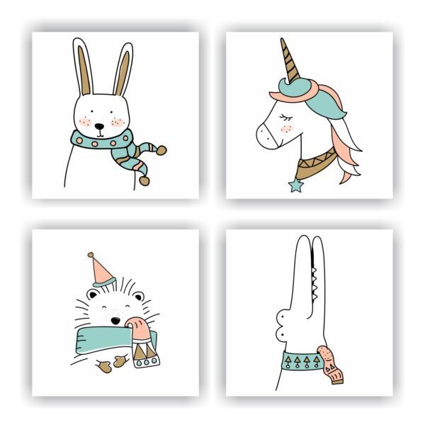 Retablos Animalitos Felices 3