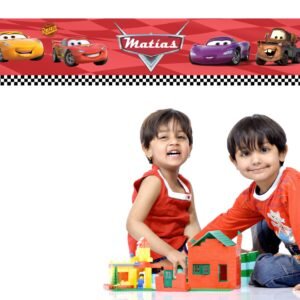 Cenefa Cars 2 (Nombre personalizado)