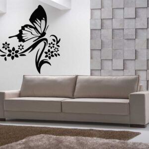 Mariposa y Flor