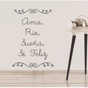 Ama rie sueña se feliz