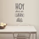 Hoy será un gran día