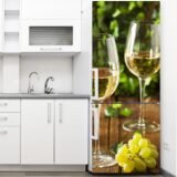 Vinilo Nevera Copa de Vino