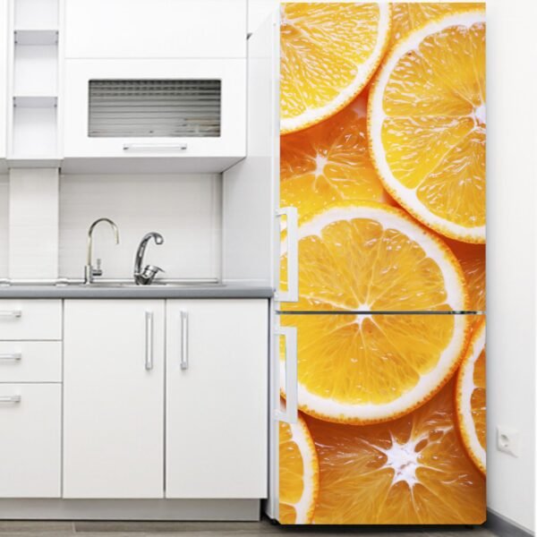 Vinilo Nevera Naranja