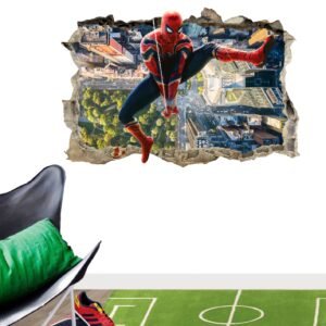 Pared Rota Spiderman No Way Home A