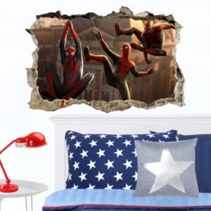 Pared Rota Spiderman No Way Home D