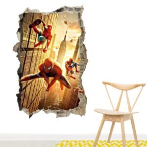 Pared Rota Spiderman No Way Home F