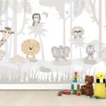 Mural Jungla Animada(Valor por M2)