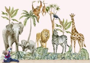 Mural Jungle Gold(Valor por M2)