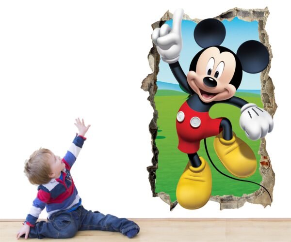 Pared rota Mickey Mouse B